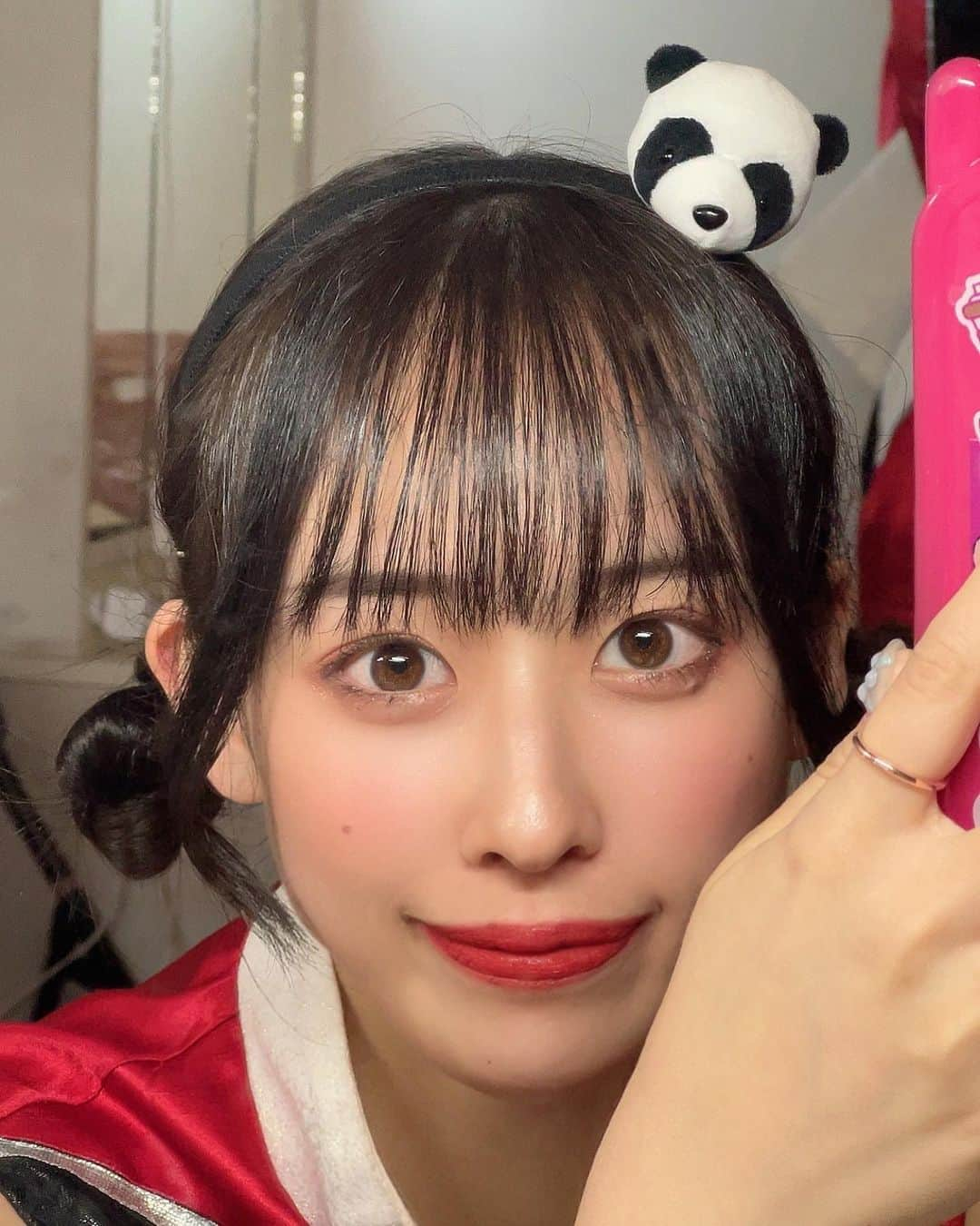 宮島小百合のインスタグラム：「ぱんだ🐼公演  #七夕 #織姫 #彦星 #パンダ#🐼 #かかかぶぶぶききき#アイドル #新宿」