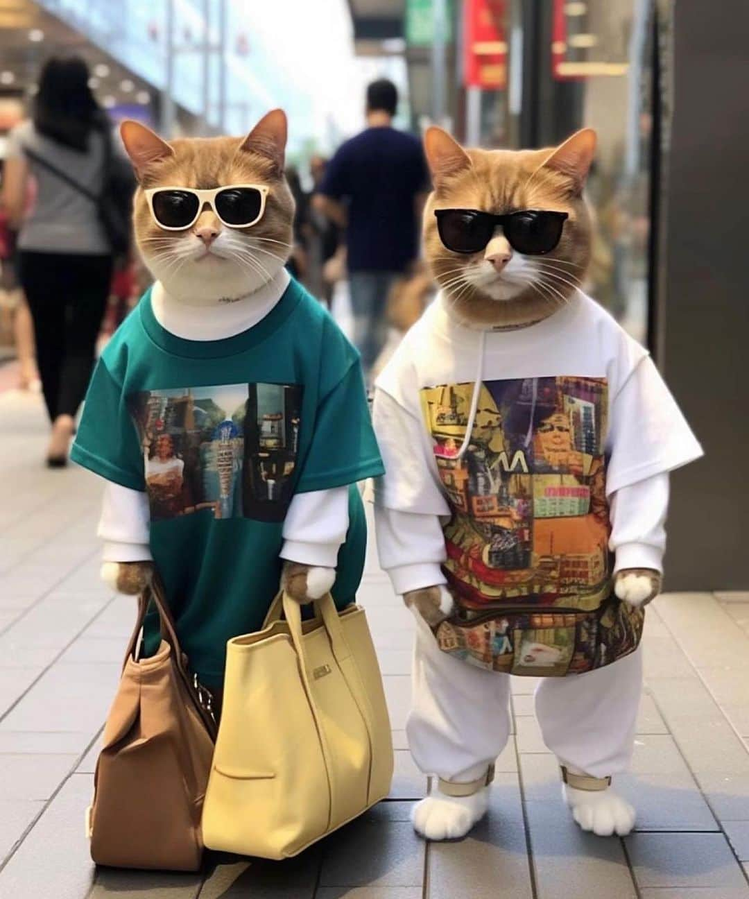 The Cool Hunterさんのインスタグラム写真 - (The Cool HunterInstagram)「It’s fur real. Keep meow-ving forward. Cat AI #swipeleft @increamcat」7月8日 0時38分 - thecoolhunter_