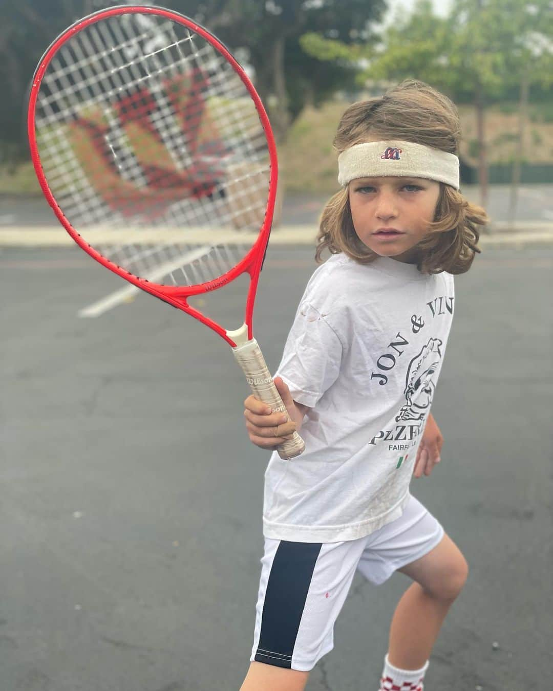 ロビン・タニーさんのインスタグラム写真 - (ロビン・タニーInstagram)「Tennis anyone?」7月8日 1時08分 - robintunney