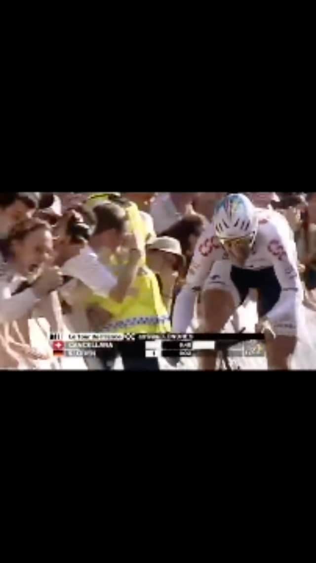 ファビアン・カンチェラーラのインスタグラム：「After some exciting days at 2023 @letourdefrance a #throwback to the prologue on 07.07.2007 Guess my lucky number? 😉 #TourdeFrance #TeamCancellara #cycling」
