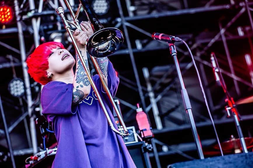 かなすのインスタグラム：「OSAKA GIGANTIC MUSIC FESTIVAL 2023 2023.7.22 舞洲スポーツアイランド特設会場  photo by @hayachinphoto」