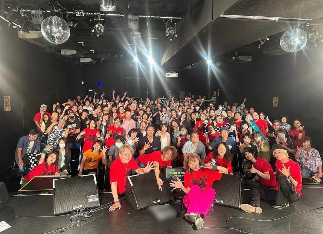 田村直美のインスタグラム：「大阪にGABUありがとうございました😆 サイコーに楽しかったです✨✨ みんな明日は筋肉痛だー  明日は名古屋ELL‼️で 会いましょう🩷」
