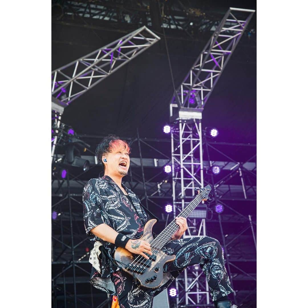 侑威地さんのインスタグラム写真 - (侑威地Instagram)「OSAKA GIGANTIC MUSIC FESTIVAL 2023@舞洲スポーツアイランド特設会場  photo by @ninjajon  #rottengraffty #ジャイガ2023」7月22日 20時14分 - yuichi_rotten