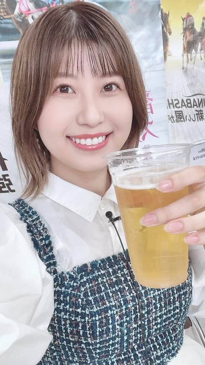 天野麻菜のインスタグラム：「ビール女子。3546」