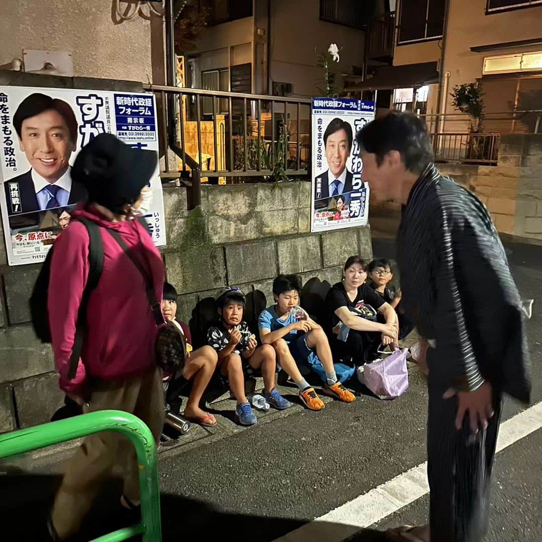 菅原一秀さんのインスタグラム写真 - (菅原一秀Instagram)「地元の皆さん、本当に温かい😆」7月22日 21時17分 - sugawaraisshu