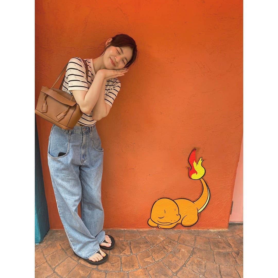 田村響華さんのインスタグラム写真 - (田村響華Instagram)「沖縄帰ってから1ヶ月たっちゃった… 初日は北谷にいったよ〜 ポケモンのフォトスポット巡り！ ⁡ #POKEGENIC #POKEMON #北谷 #アメリカンビレッジ」7月22日 12時47分 - kyo_ka1016