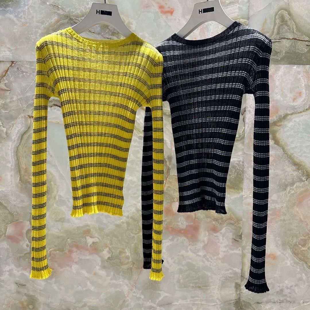 H BEAUTY&YOUTHさんのインスタグラム写真 - (H BEAUTY&YOUTHInstagram)「＜H BEAUTY&YOUTH＞ RIB BORDER KNIT PULLOVER ¥19,800 Color: YELLOW/BLACK Size: FREE  #H_beautyandyouth #エイチビューティアンドユース @h_beautyandyouth  #BEAUTYANDYOUTH #ビューティアンドユース #Unitedarrows #ユナイテッドアローズ」7月22日 13時13分 - h_beautyandyouth