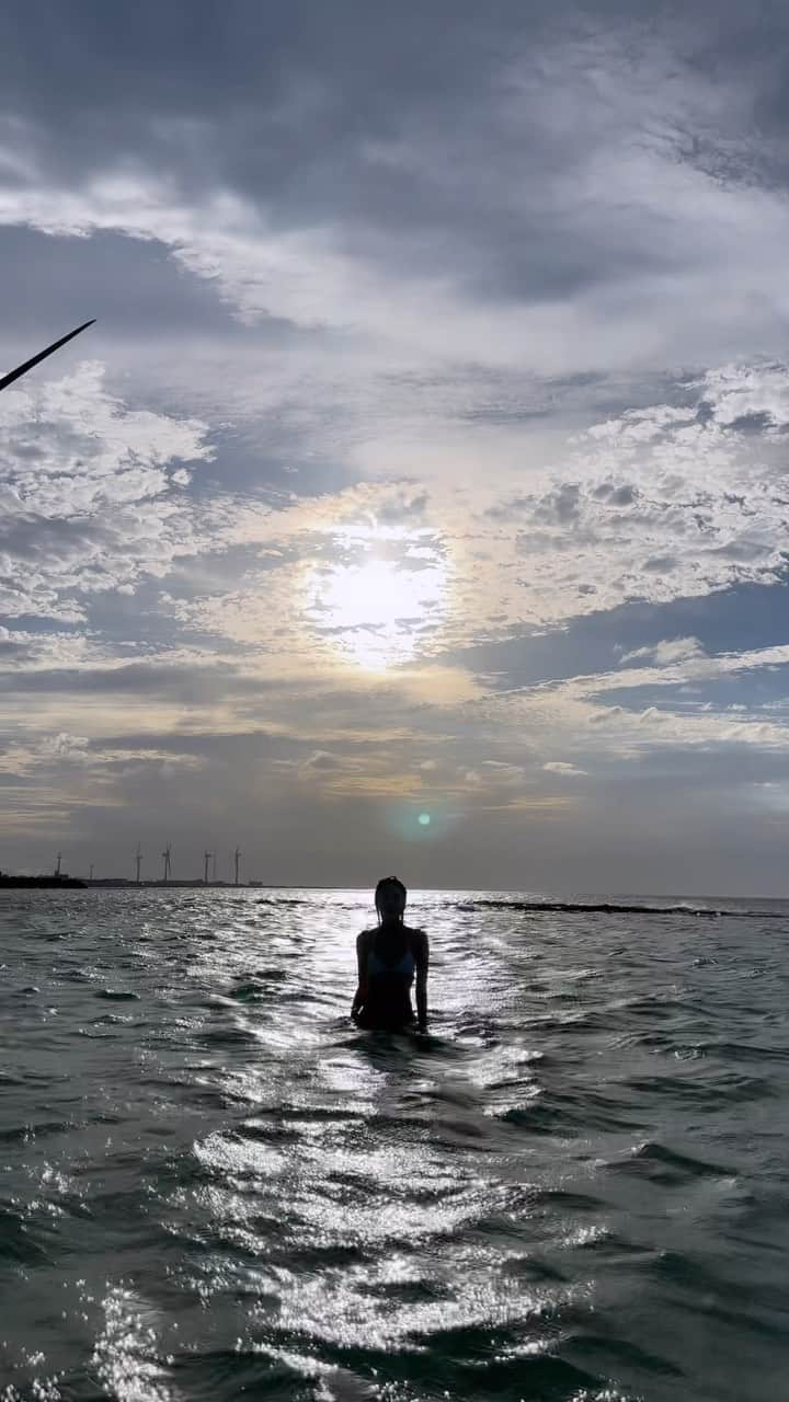 イユエリンのインスタグラム：「🌊」