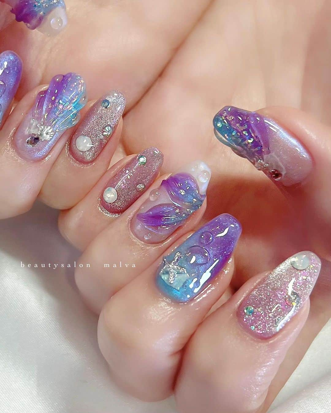 nailsalon malva（ネイルサロンマルヴァ）のインスタグラム