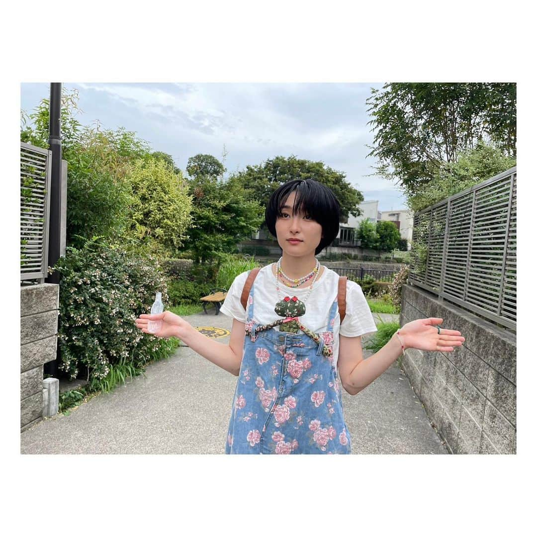 早乙女ゆうさんのインスタグラム写真 - (早乙女ゆうInstagram)「夏ですね。梨味のアイスを食べました。 もふもふはいつでも可愛いです。」7月22日 15時21分 - yu.saotome