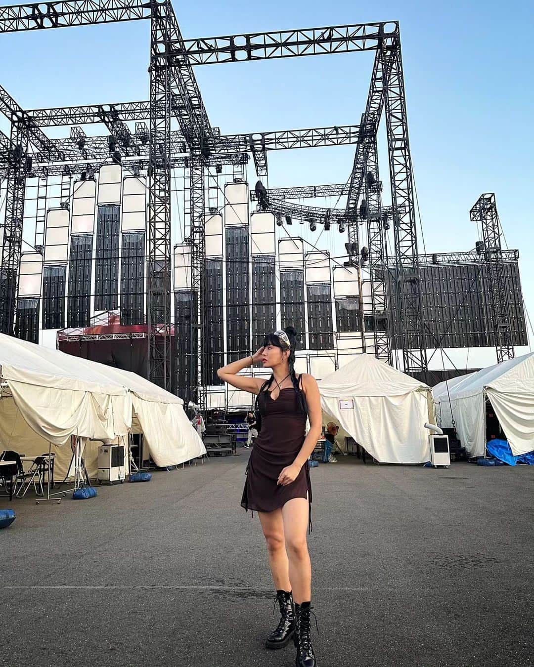 エナ さんのインスタグラム写真 - (エナ Instagram)「오늘의 나(고)야~~🔥🩵」7月22日 21時40分 - eunkyung.shin