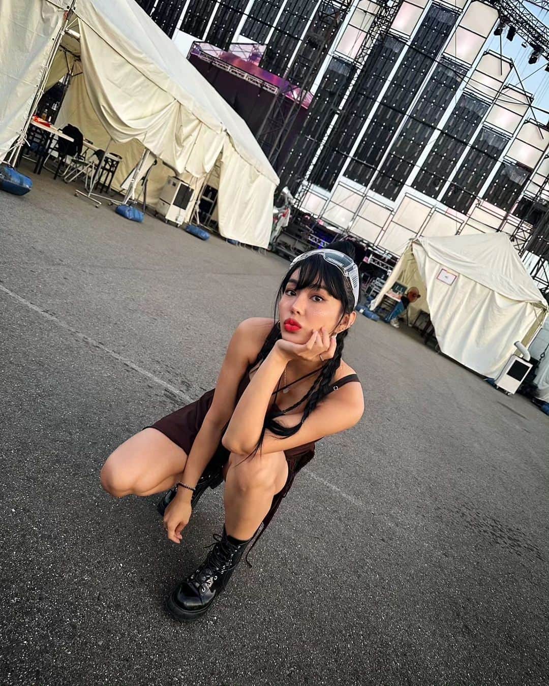 エナ さんのインスタグラム写真 - (エナ Instagram)「오늘의 나(고)야~~🔥🩵」7月22日 21時40分 - eunkyung.shin