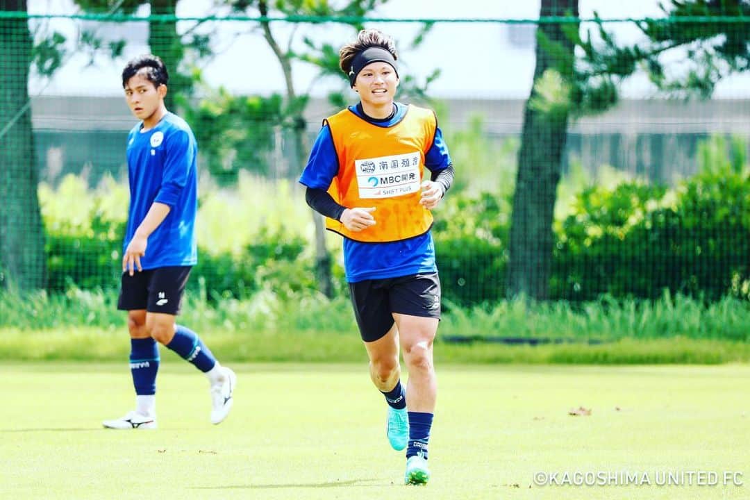 のインスタグラム：「ホーム鹿児島で+3️⃣  #鹿児島ユナイテッドFC #ITADAKISOUL #鹿児島をもっとひとつに #No24 #喜入 #喜び入る町」