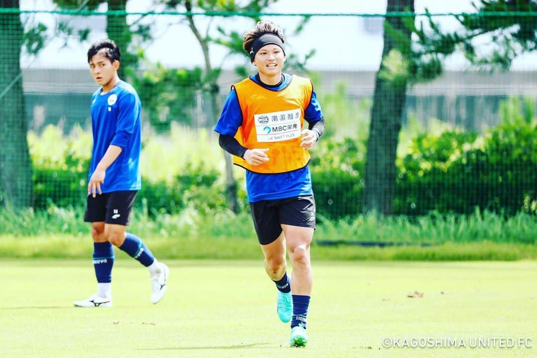 藤本憲明のインスタグラム：「ホーム鹿児島で+3️⃣  #鹿児島ユナイテッドFC #ITADAKISOUL #鹿児島をもっとひとつに #No24 #喜入 #喜び入る町」