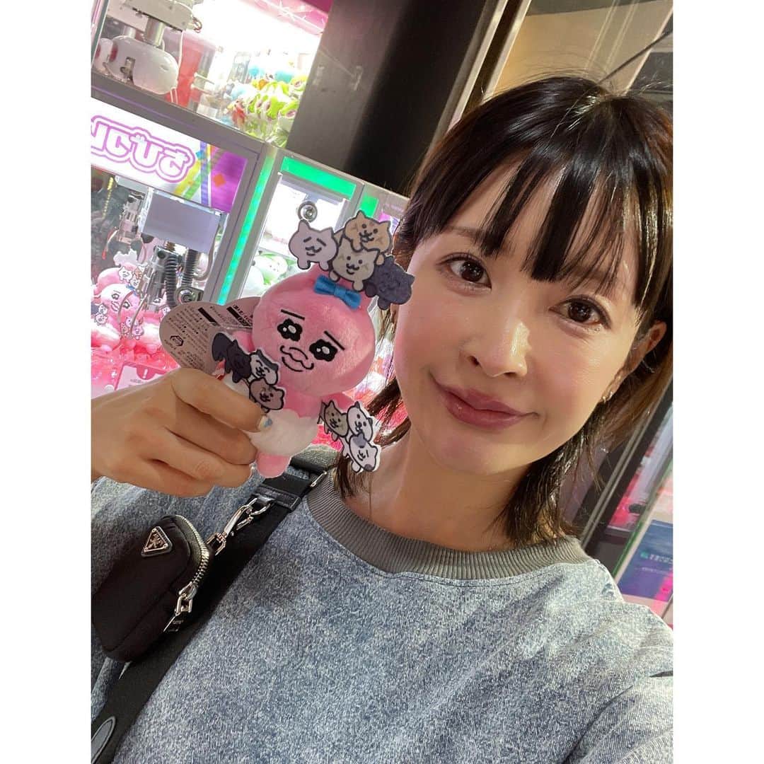 のインスタグラム：「捨て猫拾いおぱんちゅとれたー！ 今回も200円でいけた🏗 このおぱんちゅほんとかわいい 再現度すごい」