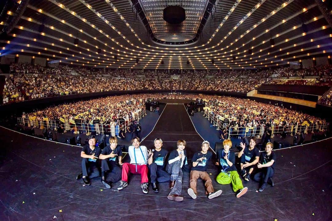 Da-iCEのインスタグラム：「【Thank You!!】 Da-iCE ARENA TOUR 2023 -SCENE-   2023.7.22 @大阪城ホール(DAY1)  #Da_iCE_ARENATOUR2023 #SCENE #Da_iCE  #Da_iCE_CUBE #アフタートーク」