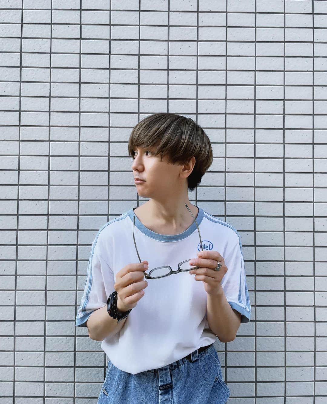 末吉9太郎のインスタグラム：「髪切りましたし染めましたし」