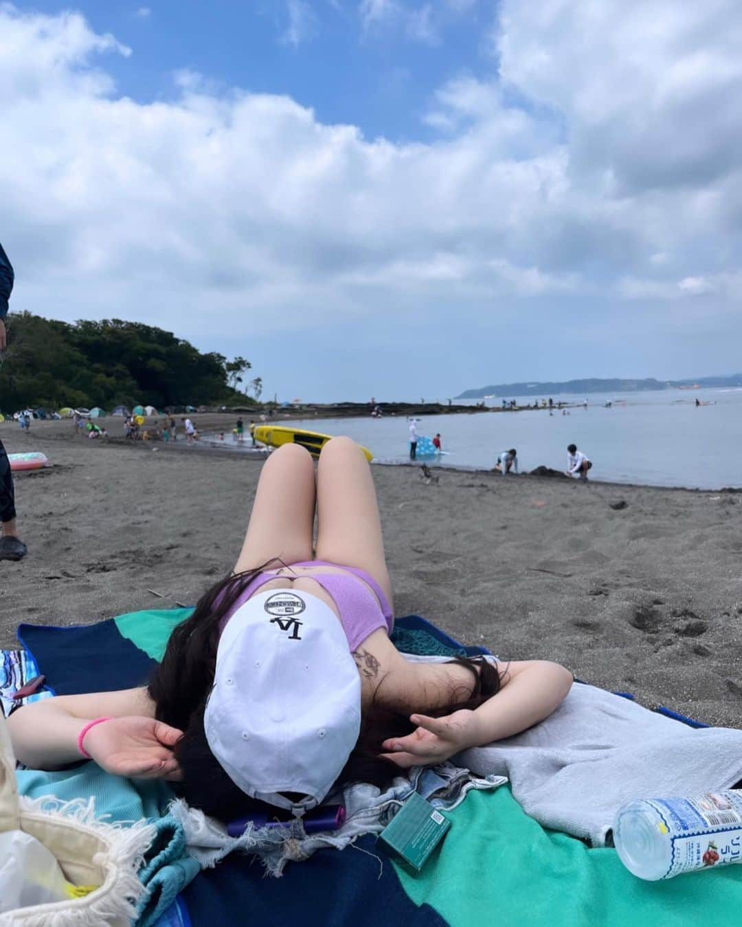 ひなちちさんのインスタグラム写真 - (ひなちちInstagram)「Summer🩵🌊  #沖ノ島海水浴場 #海 #今年初 #天サロ #むちむちでも愛してください #これ毎年いってる #そろそろ本気で痩せたい #マックなう #おわつた #l4l #l4f #ffff #instagood #instalike #sea #いいね返し」7月22日 16時53分 - hinachichi09