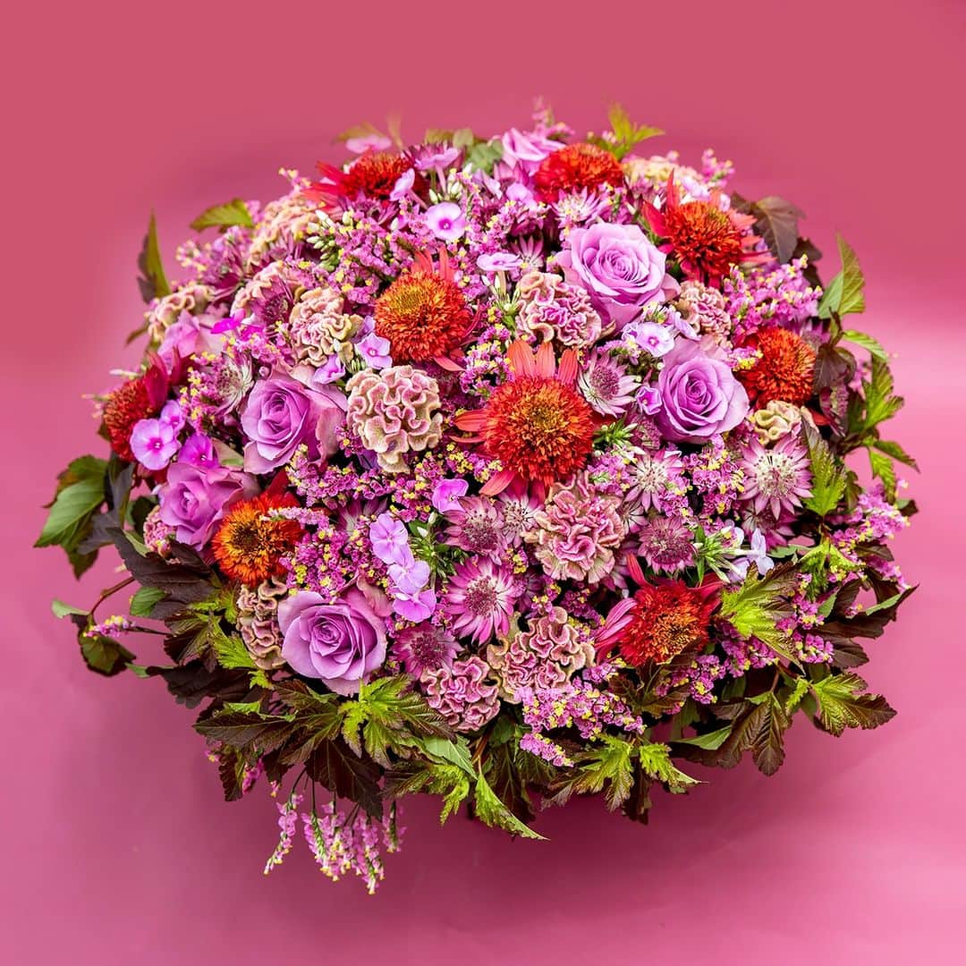 ニコライ・バーグマン・フラワーズ＆デザインのインスタグラム：「Powerful pink 🩷 ⁠ .⁠ ⁠.⁠ ⁠.⁠ .⁠ #nicolaibergmann #flowerdesign #ニコライバーグマン #フラワーデザイン #フラワーアレンジメント #니콜라이버그만 #꽃디자인」
