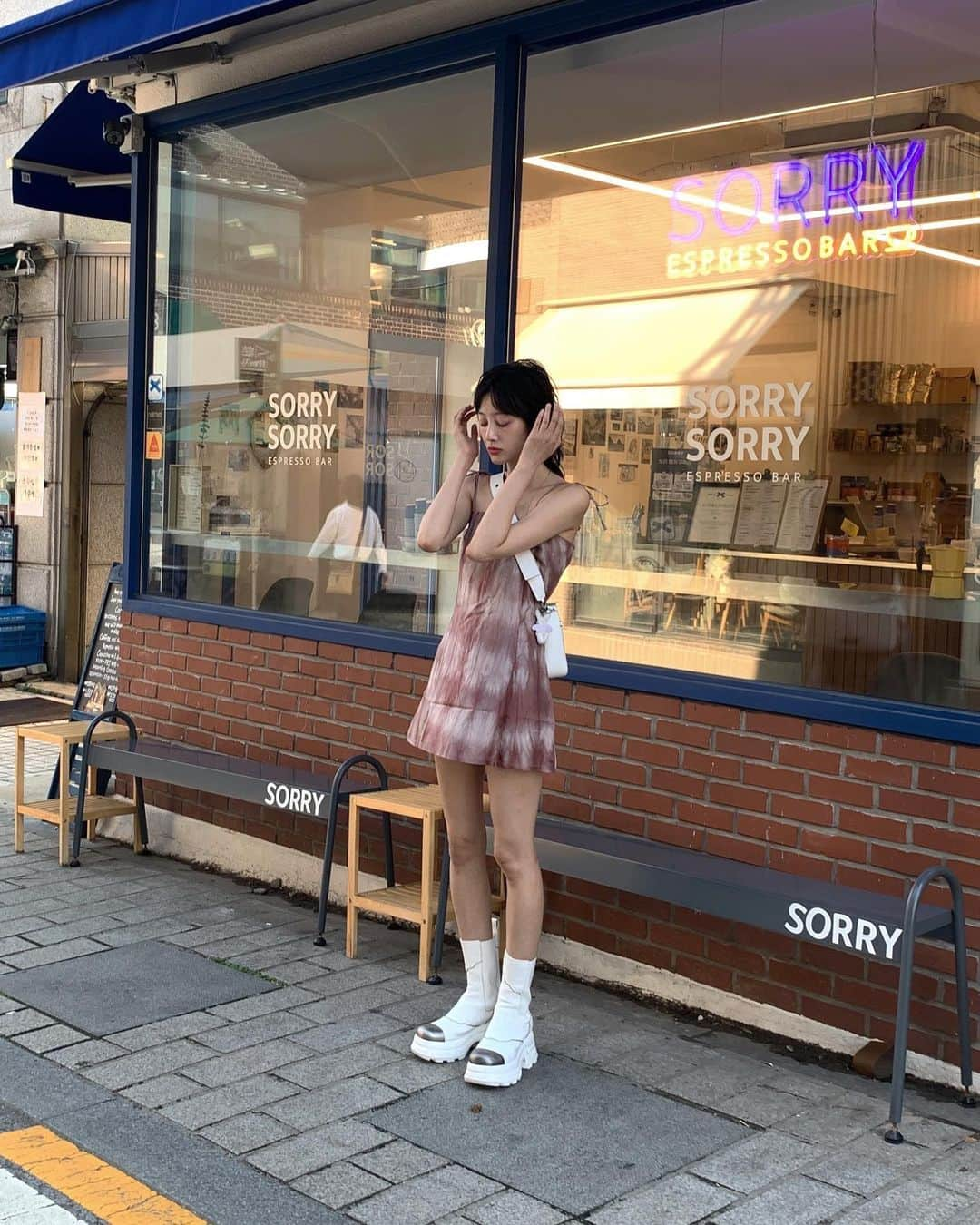 Soyu（Marie）さんのインスタグラム写真 - (Soyu（Marie）Instagram)「덥다」7月22日 17時50分 - merrymarie_