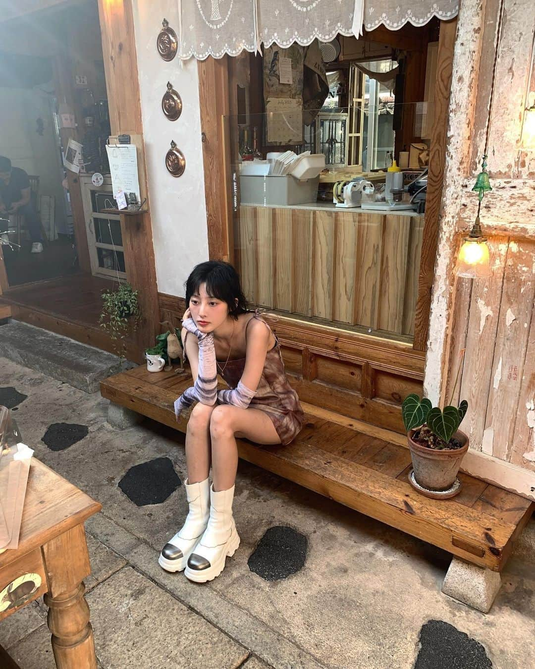 Soyu（Marie）さんのインスタグラム写真 - (Soyu（Marie）Instagram)「덥다」7月22日 17時50分 - merrymarie_