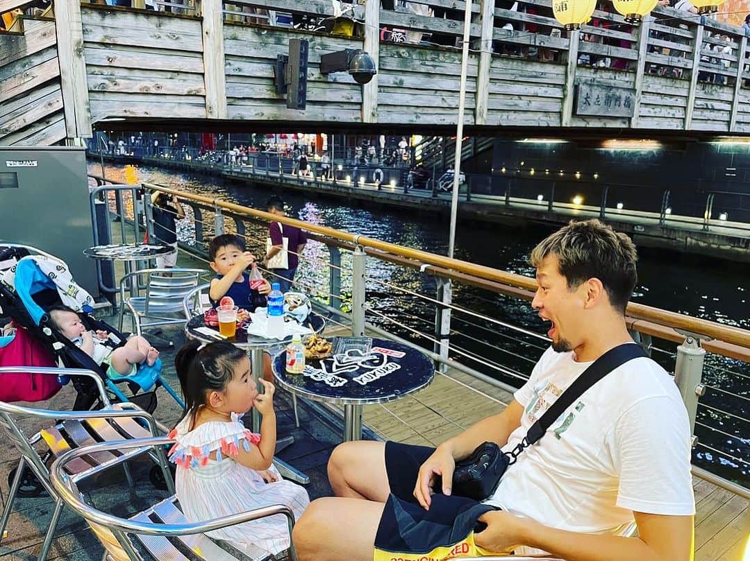 谷口大智のインスタグラム：「夏の思い出🐙大阪の旅🐠  #dtのオフ」