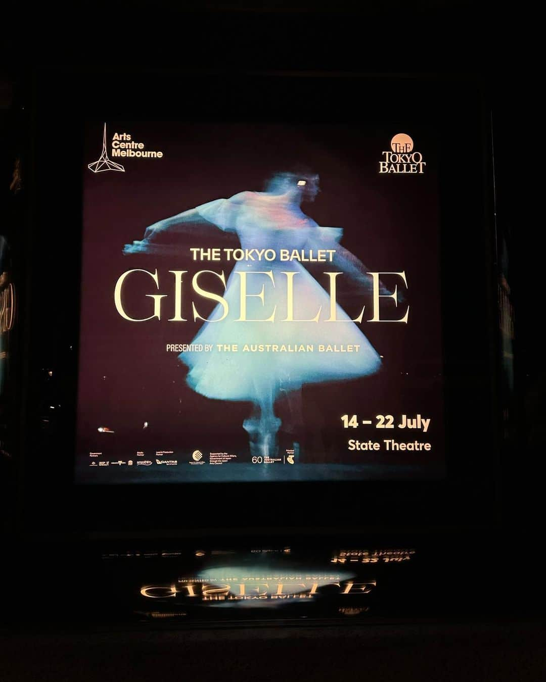 水越愛華のインスタグラム：「Giselle🩰💙💐🪦👻  #TheTokyoBallet #Giselle #Melbourne #Australia」