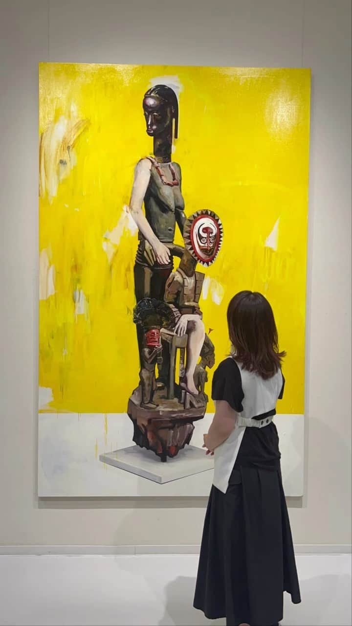 珠久美穂子のインスタグラム：「井田幸昌展　Panta Rhei パンタ・レイ  -世界が存在する限り-  米子美術館で開催🎨  今後は海外に作品がいってしまうので みられるのは今だけ✨✨  井田さんにとって初となる国内美術館での個展一期一会を自身の創作テーマとし 二度と出会うことのない「今」を表現する 過去最大規模の展覧会！  これまでの絵画作品や立体作品に加え 絵日記のように日々を綴った “End of today”シリーズ 家族、友人、著名人をモチーフに描いた“Portrait”シリーズなどの代表作から 最新の作品まで約60作品を楽しめます！  この場所でしか出会えない 井田さんの芸術世界を是非❗️  #境港 #さかいみなとと #井田幸昌展  #井田幸昌」