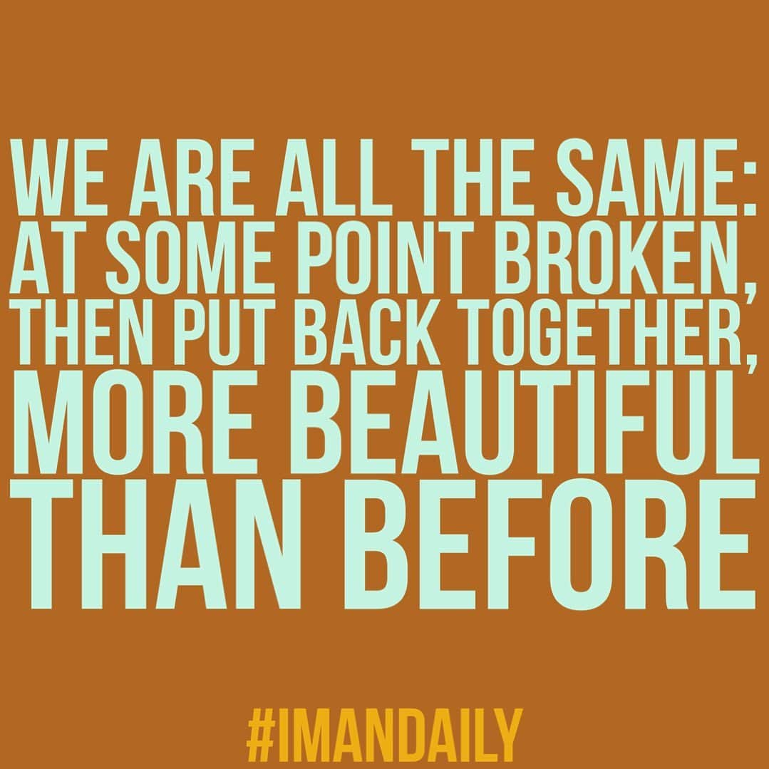 イマン・アブドゥルマジドのインスタグラム：「#imandaily @drrebeccaray」