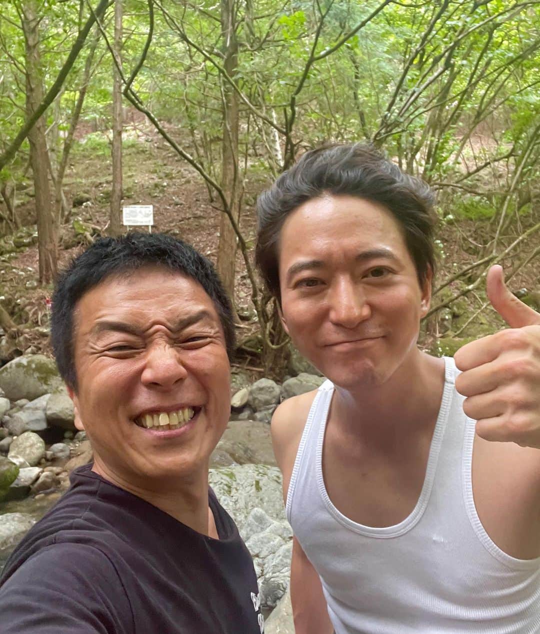 浅香航大さんのインスタグラム写真 - (浅香航大Instagram)「Hi-Hiの上田さんと2人でキャンプ  #仕事も遊びも全力でいく」7月22日 19時24分 - kodai_asaka