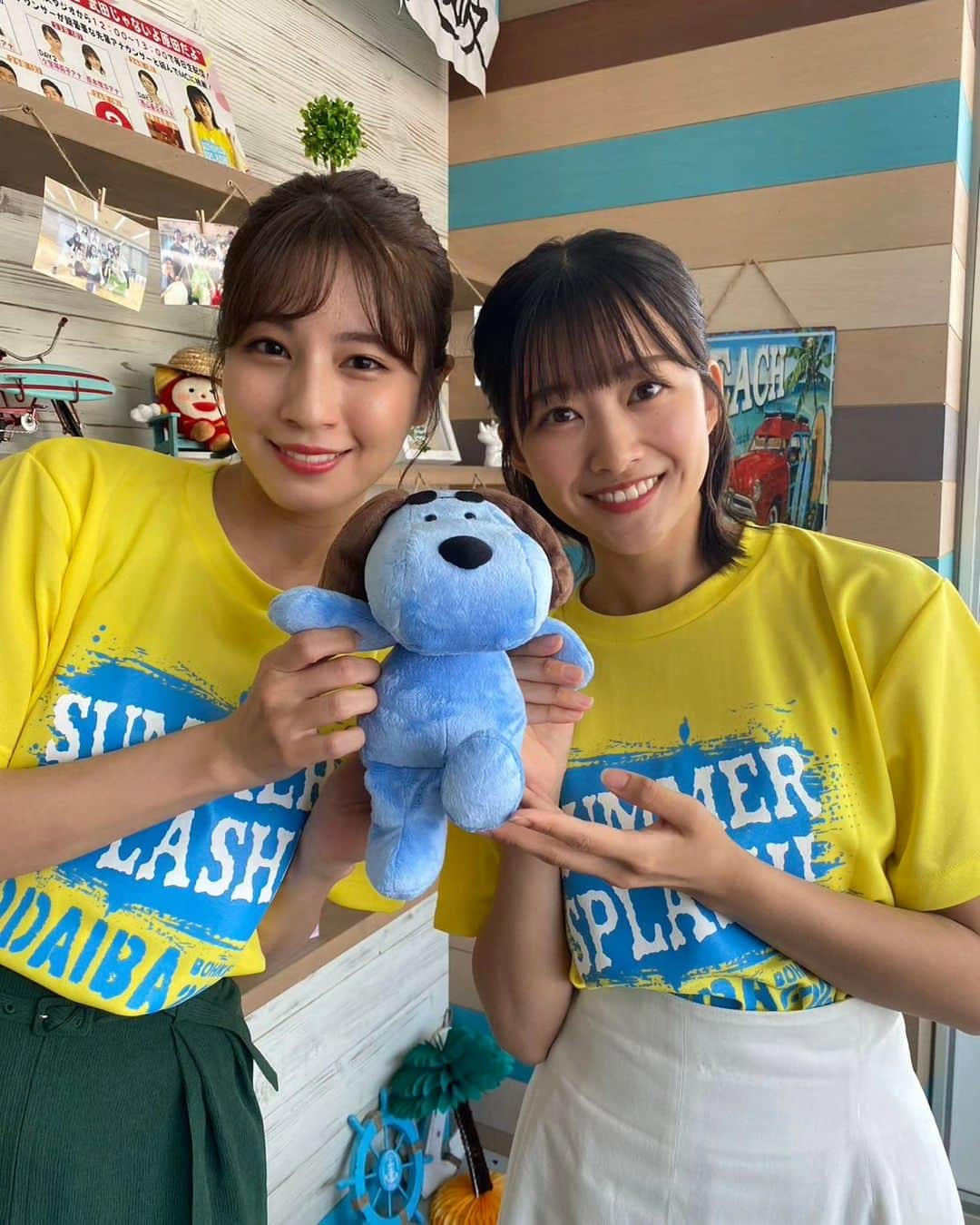 女子アナ好きみっきーさんのインスタグラム写真 - (女子アナ好きみっきーInstagram)「堤礼実ちゃん＆原田葵ちゃん❤️ かわいい☺️💓 #堤礼実 #原田葵 #フジテレビ #アナウンサー #かわいい #美女 #お台場冒険王2023 #ReimiTsutsumi #AoiHarada #fujitv #announcers」7月22日 19時36分 - mikiya_m39