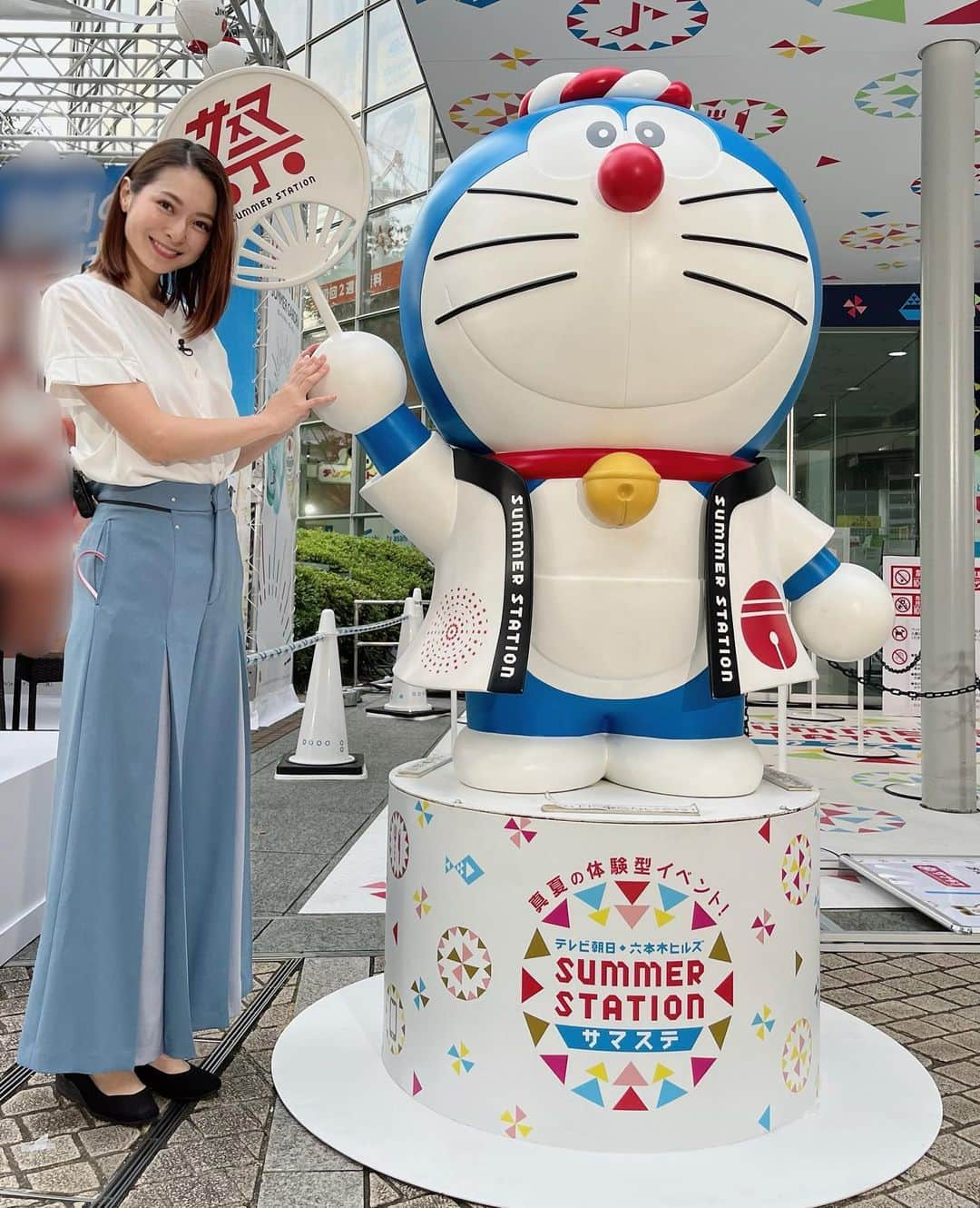 住田紗里さんのインスタグラム写真 - (住田紗里Instagram)「テレビ朝日•六本木ヒルズサマーステーション、 今日開幕しました✨ 週刊ニュースリーダーでも 中継しましたよ〜 是非是非みなさま、遊びに来てください☺️  #いよいよ開幕 #テレビ朝日六本木ヒルズサマーステーション #サマーステーション#サマステ#夏祭り#お祭り#週刊ニュースリーダー#テレビ朝日#テレ朝#テレビ朝日アナウンサー#アナウンサー#住田紗里」7月22日 19時46分 - sarisumita_ex