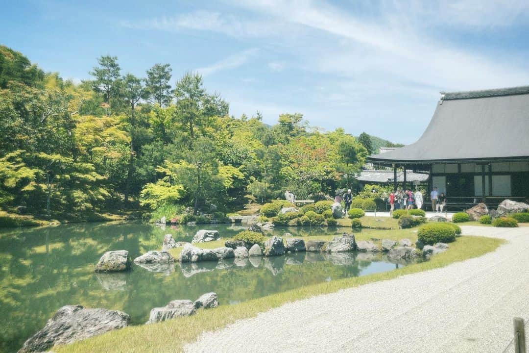 小田川楽空のインスタグラム：「初めての嵐山心が穏やかになりました。  . . .  #kyoto #osaka #trip #嵐山 #京都 #大阪 #film #camera」