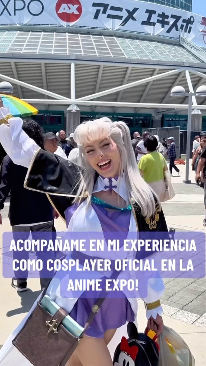 Nadya Antonのインスタグラム：「ANIME EXPO WAS A BLAST! Step by step I feel more like me, trying to recover my content back, Thank you for all your patience, I feel more comfortable talking on the videos again! 🙏🏻 Thank you Garena and everybody involved on the Black Clover Mobile for letting us be part of this amazing experience.  ——————————————————— Poco a poco voy regresando a subir contenido de nuevo, gracias por la paciencia 🙏🏻 Ya me siento mas cómoda hablando en los videos!  Muchas gracias a Garena y los chicos de Black Clover Mobile por dejarnos formar parte de esta inigualable experiencia. #BCmax #blackclover #animeexpo2023」