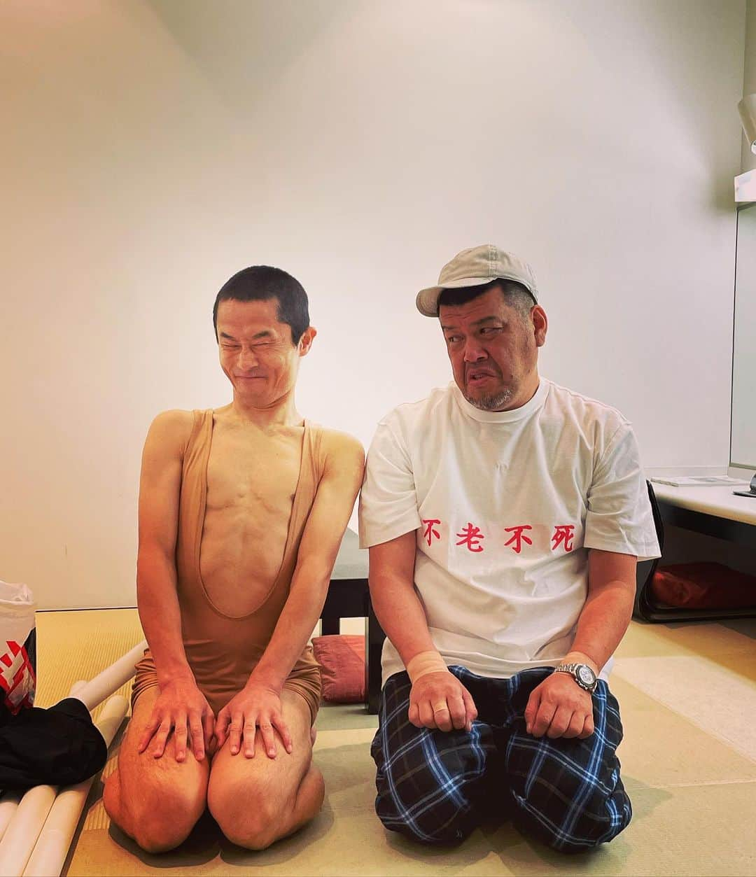 くっきー（川島邦裕）さんのインスタグラム写真 - (くっきー（川島邦裕）Instagram)「#結局のところは #バブでございます #もとい #歩子 #でございます #彼こそ不老不死 #無限の体力と精神の漢でございます #ございまする #てぽっ❤️ #ラヴィット」7月8日 11時37分 - nikuguso_taro