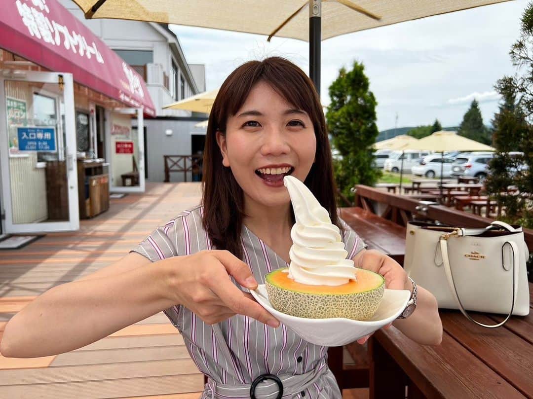 東條麻依子さんのインスタグラム写真 - (東條麻依子Instagram)「本場のメロン🍈🍈🍈 甘くて柔くて口に入れた瞬間、果汁が広がって 幸せでした✨ . #メロン#最高#フルーツの中で一番好きです#夕張メロン」7月8日 11時44分 - maiko_tojo