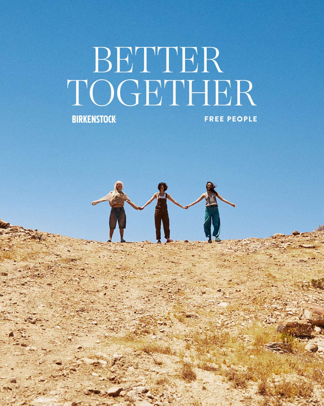 freepeopleのインスタグラム：「Better together. Link in bio to shop the @birkenstockusa exclusive collection in partnership with Free People.」