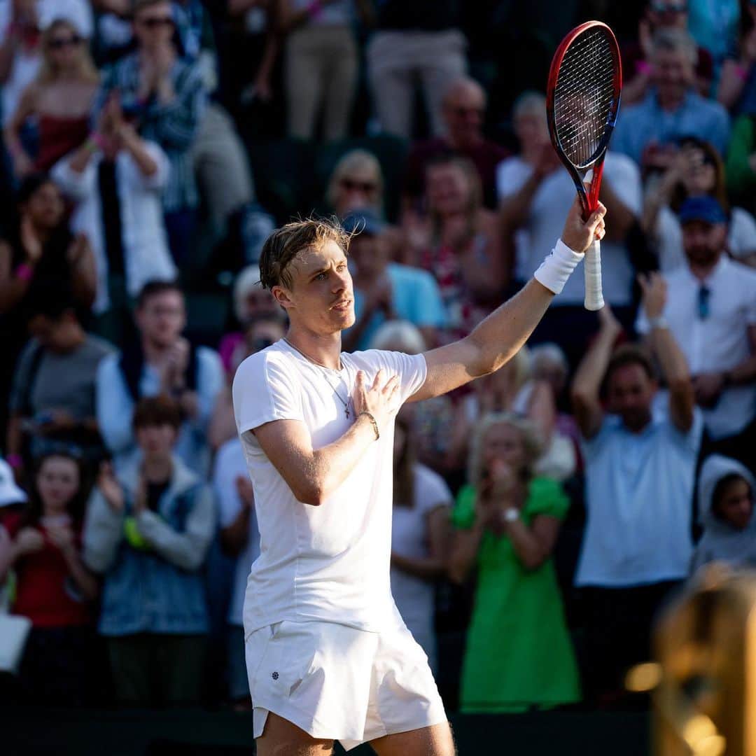 のインスタグラム：「Week 2 🙏🏼  📸 @wimbledon」