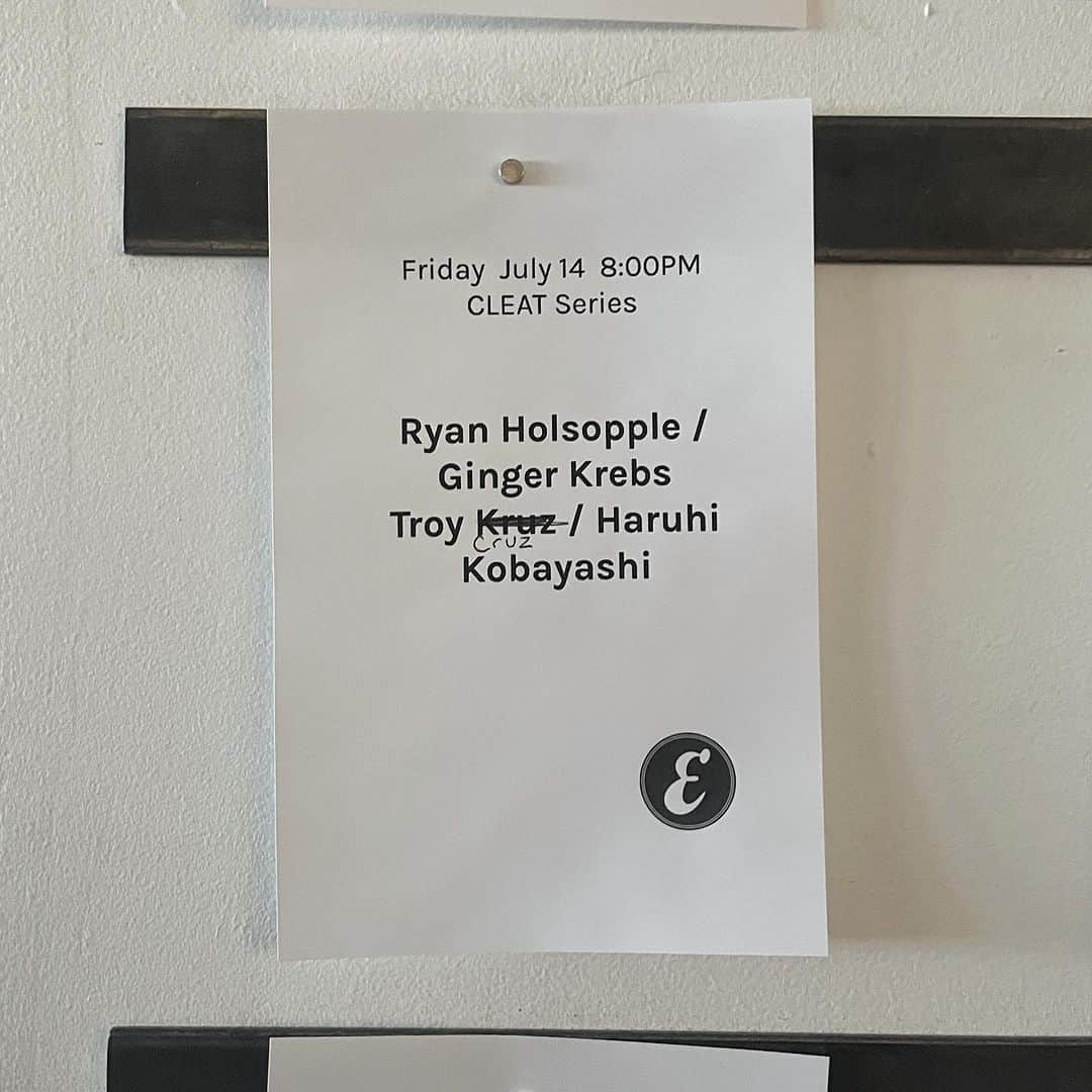 HARUHIのインスタグラム：「Next week at @elasticarts July 14th 8PM  I’ll be performing as a part of July’s CLEAT series. Very excited for this one」