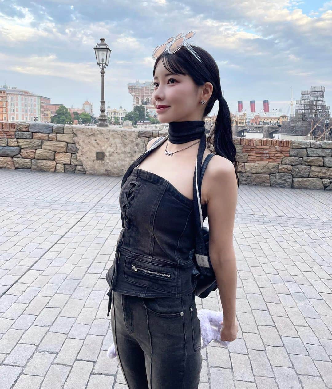 えみ姉のインスタグラム：「ㅤ 韓国行った時にたまたま @yuse.co.kr のPOPUPやってていけて ゲットしたsetup〜〜きゃわ♡♡♡ ㅤ ㅤ #yuse #韓国購入品」