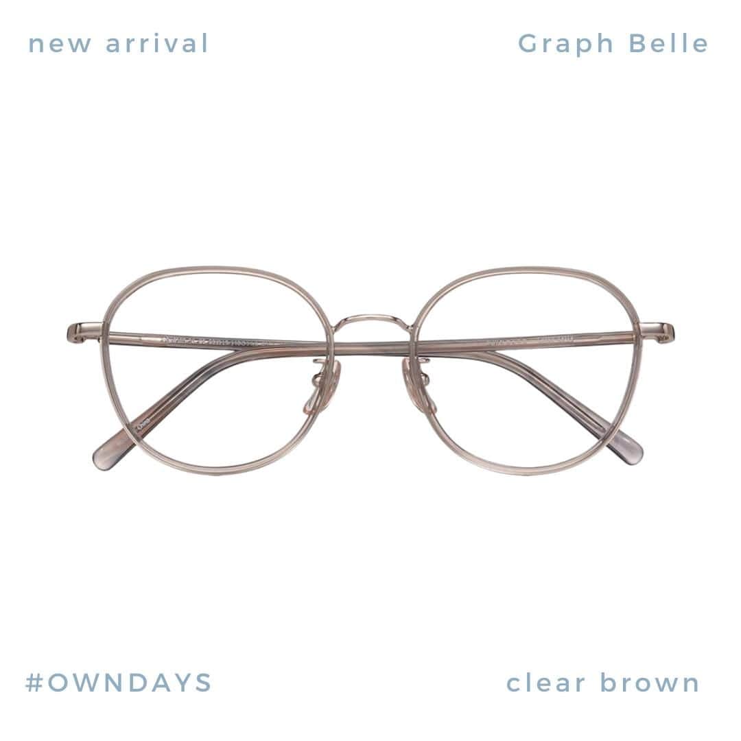 OWNDAYS JPのインスタグラム：「女性らしさを大切にしながら、トレンド感も取り入れたGraph Belleのメガネは、ファッションのポイントになること間違いなし👗  ◼️Graph Belle GB1038B-3S/¥12,000  #OWNDAYS #オンデーズ #メガネ #眼鏡 #めがね #眼鏡ファッション #メガネ女子 #眼鏡コーデ #ファッション #eyewear #glasses #fashion #trend #ootd #outfit #トレンド #サングラス」
