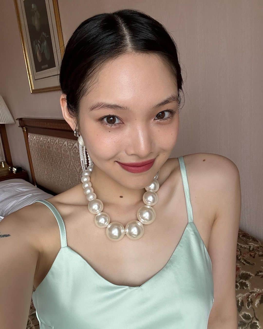 江崎ななほのインスタグラム：「🤍」