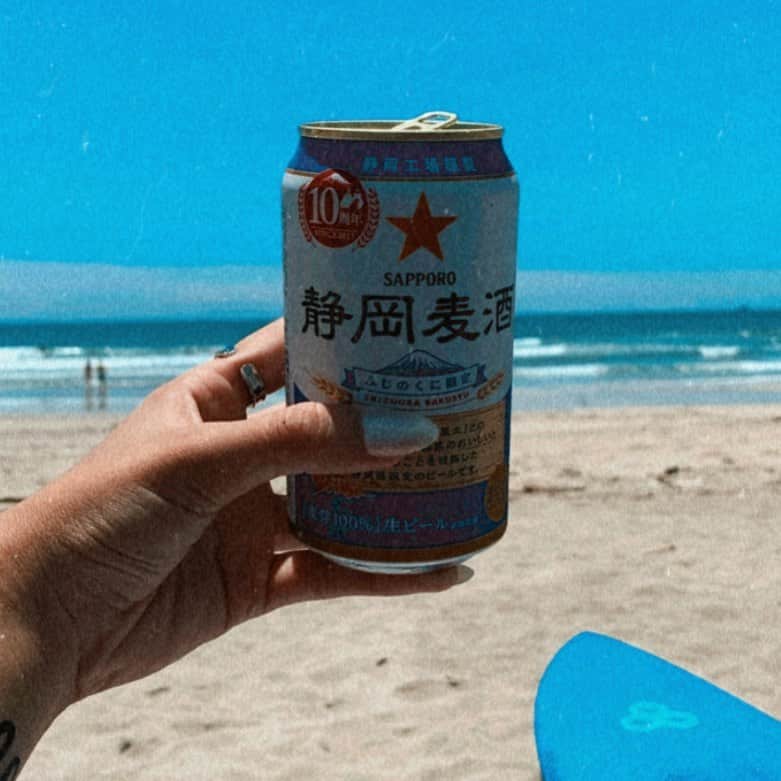 井出麗菜のインスタグラム：「🍺♡」
