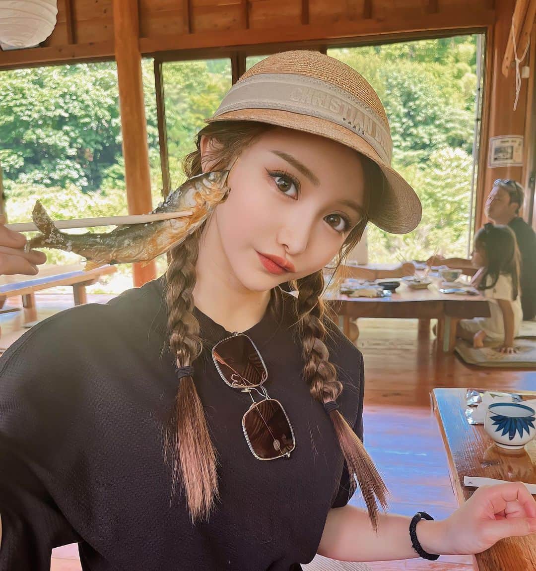 えれちゃんさんのインスタグラム写真 - (えれちゃんInstagram)「アユは刺身と雑炊が好き🐟   #鮎」7月8日 13時45分 - erena_hazuki