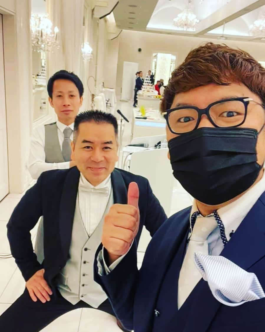 アモーレ橋本さんのインスタグラム写真 - (アモーレ橋本Instagram)「#HIKAKIN さん  じゃなかった #ニセキン さんでした笑  #へずまりゅう結婚式」7月8日 13時52分 - bravo_hashimoto