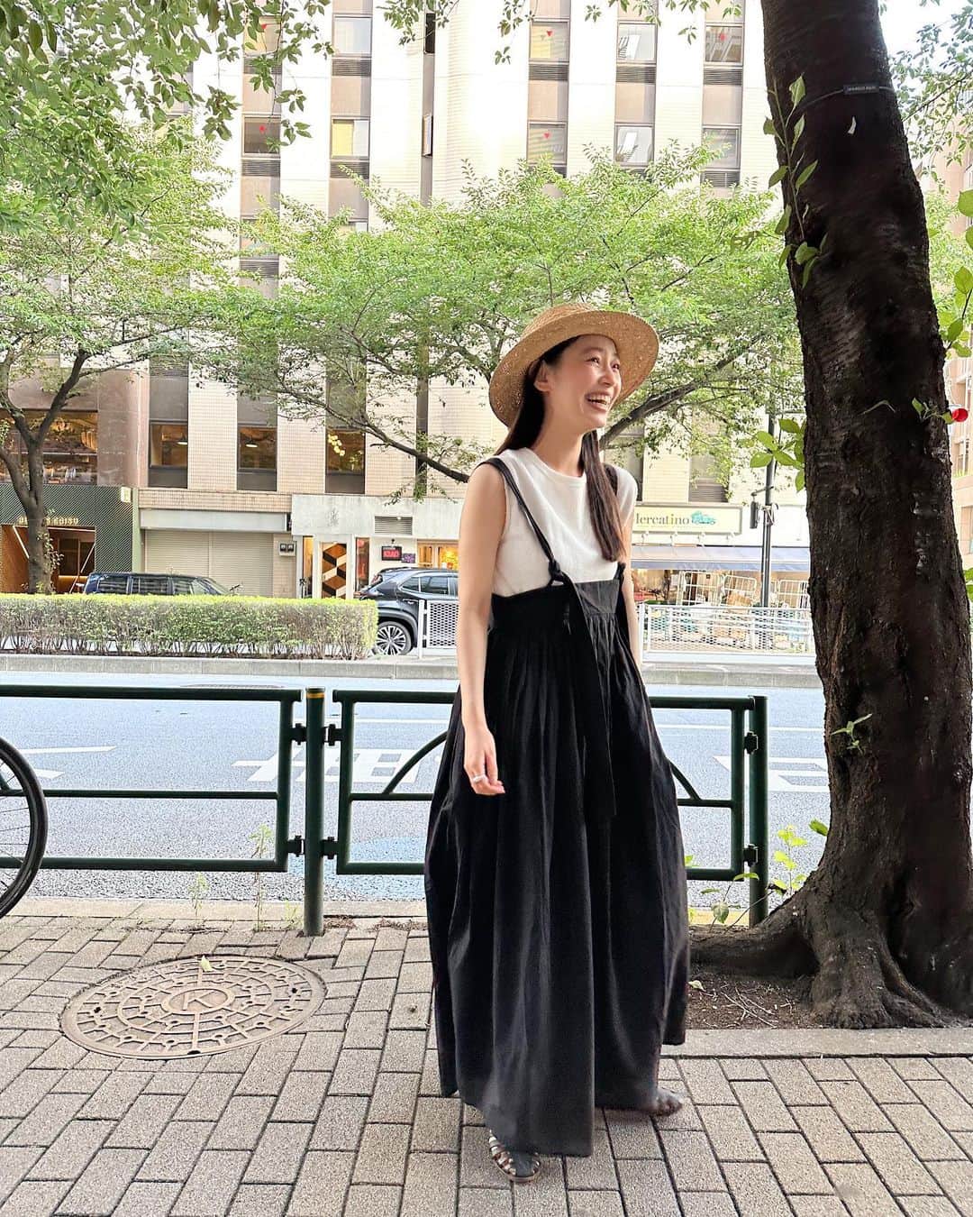 阿久津ゆりえさんのインスタグラム写真 - (阿久津ゆりえInstagram)「KAIEKAのお気に入りワンピ❤︎ デザイナーのあべりに撮ってもらった🤭笑 #KAIEKA #coordinate」7月8日 14時36分 - yurie__a