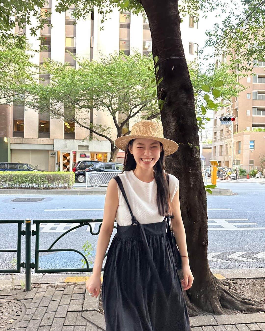 阿久津ゆりえさんのインスタグラム写真 - (阿久津ゆりえInstagram)「KAIEKAのお気に入りワンピ❤︎ デザイナーのあべりに撮ってもらった🤭笑 #KAIEKA #coordinate」7月8日 14時36分 - yurie__a