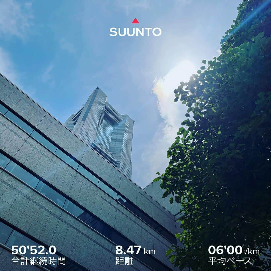 柴田聡のインスタグラム：「8.47RUN♪ #曇ってるうちに #朝ラン #ハシリマスタグラム  #16時から #route847」