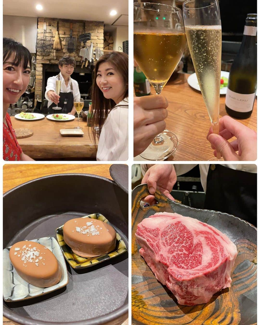 小川薫さんのインスタグラム写真 - (小川薫Instagram)「【バスク料理】 . オープンから伺っているバスク料理の 「Alarde（アラルデ）」へ。 炭焼き窯でじっくり焼かれたお肉。 すいかのガスパチョ🍉今日も食べたい。 野菜の食感もよかったな。 バスクチーズケーキを食べるころには いつもかなりできあがってます🍷 お友達も私も今回がいちばん美味しかったね、と。 さらに進化されています✨  最後の写真はSalon de cloverのお隣 萬福寺さんの七夕飾り🎋健やかに過ごせますように。 . #アラルデ　#alarde #バスク料理　#七夕　#萬福寺 #salondeclover  #サロンドクローバー #小川薫 #料理研究家　#テーブルコーディネーター #堀江 #料理教室　#料理教室大阪」7月8日 15時49分 - salondeclover