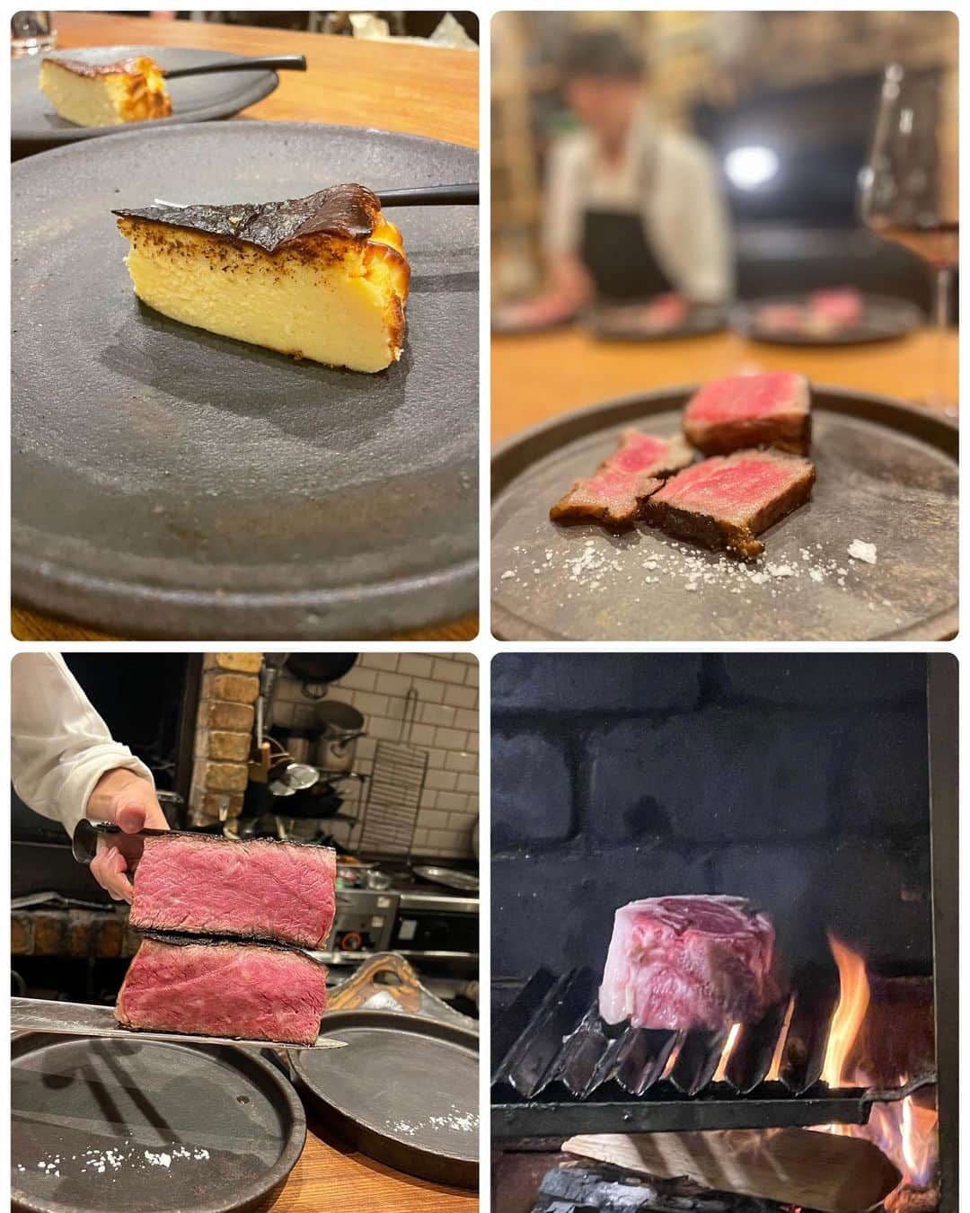 小川薫さんのインスタグラム写真 - (小川薫Instagram)「【バスク料理】 . オープンから伺っているバスク料理の 「Alarde（アラルデ）」へ。 炭焼き窯でじっくり焼かれたお肉。 すいかのガスパチョ🍉今日も食べたい。 野菜の食感もよかったな。 バスクチーズケーキを食べるころには いつもかなりできあがってます🍷 お友達も私も今回がいちばん美味しかったね、と。 さらに進化されています✨  最後の写真はSalon de cloverのお隣 萬福寺さんの七夕飾り🎋健やかに過ごせますように。 . #アラルデ　#alarde #バスク料理　#七夕　#萬福寺 #salondeclover  #サロンドクローバー #小川薫 #料理研究家　#テーブルコーディネーター #堀江 #料理教室　#料理教室大阪」7月8日 15時49分 - salondeclover
